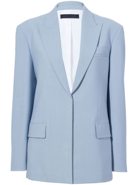 Proenza Schouler Devon peak-lapel blazer - Blue - zdjęcie produktu nr 1