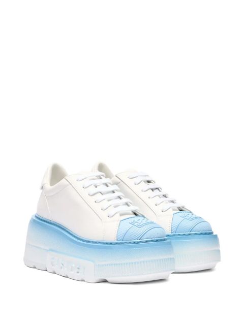 Casadei Nexus platform lace-up trainers - White - zdjęcie produktu nr 2