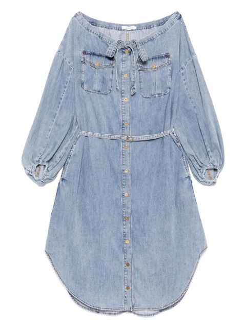 ZIMMERMANN denim midi tunic - Blue - zdjęcie produktu nr 1