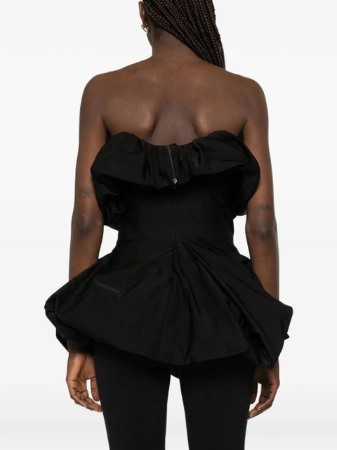 Magda Butrym pleated blouse - Black