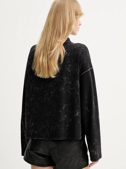 Gestuz longsleeve bawełniany kolor czarny 10910662 - zdjęcie produktu nr 2