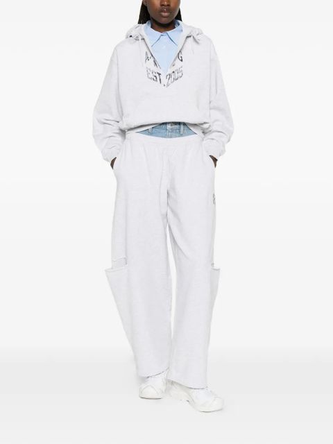 Alexander Wang logo-embroidered track pants - Grey - zdjęcie produktu nr 2