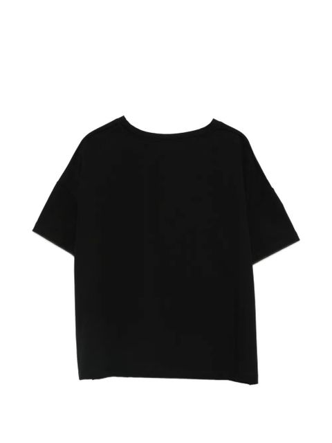 SOLOTRE round-neck T-shirt - Black - zdjęcie produktu nr 2