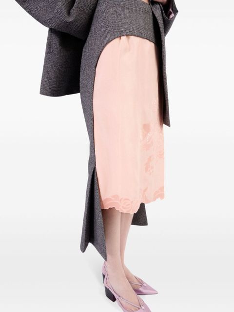 Prada Prince-of-Wales pattern skirt - Grey - zdjęcie produktu nr 2