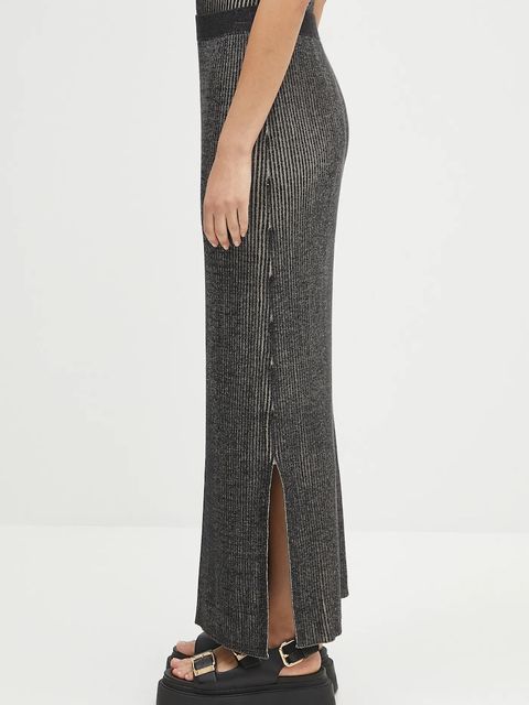 Samsoe Samsoe spódnica Sacheryl kolor czarny maxi ołówkowa F25100047