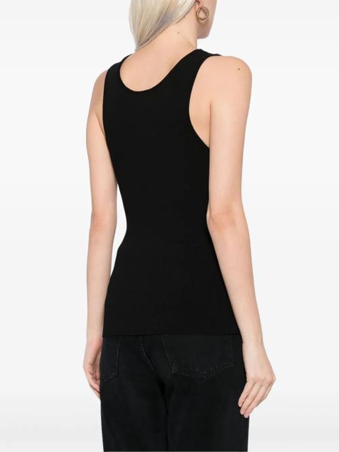 3.1 Phillip Lim ribbed tank top - Black