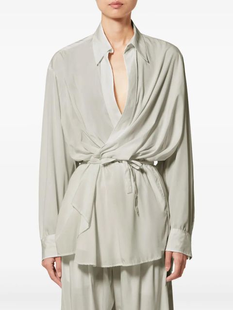 ISABEL MARANT x Keren wrap-design top - Neutrals - zdjęcie produktu nr 2