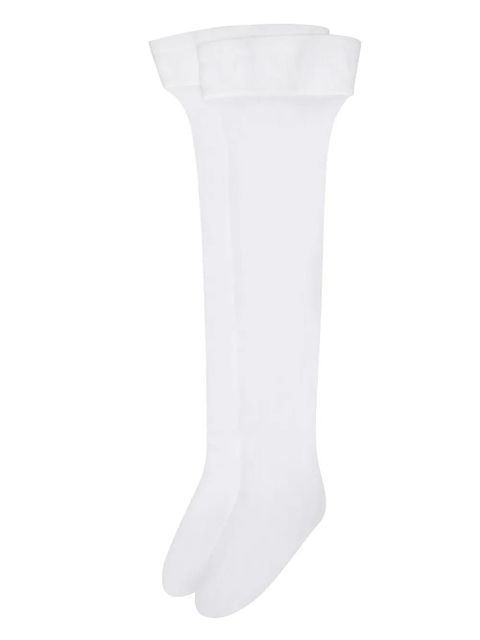Dolce & Gabbana semi-sheer stockings - White