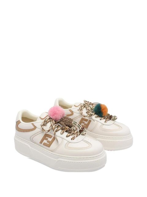 FENDI Match platform sneakers - Neutrals - zdjęcie produktu nr 2
