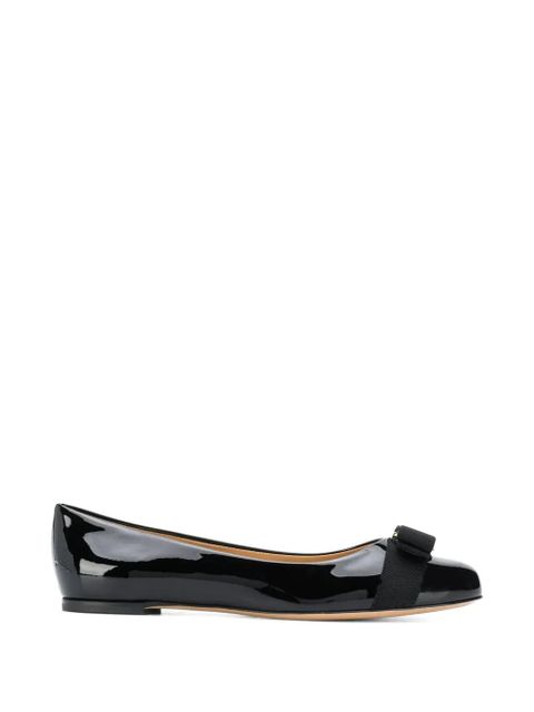 Ferragamo Varina ballerina shoes - Black - zdjęcie produktu nr 1