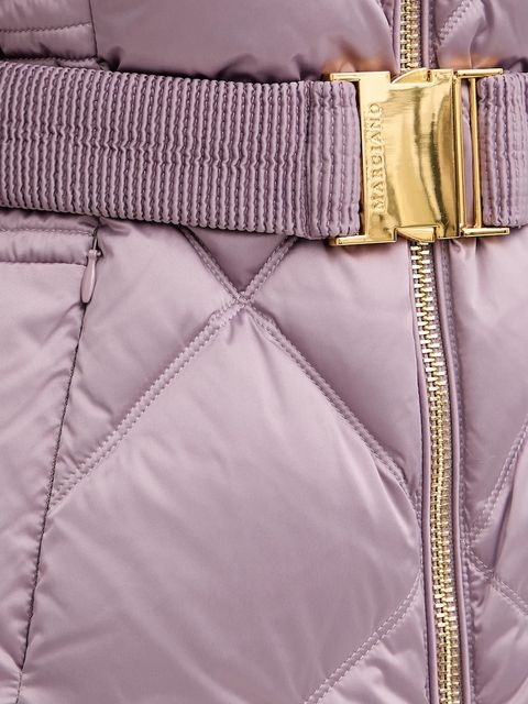 Marciano by Guess kurtka puchowa ELLY kolor różowy zimowa 5BGL37 7374A