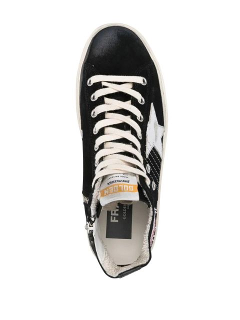 Golden Goose Francy suede sneakers - Black
