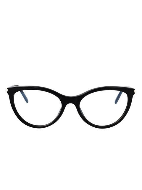 Saint Laurent Eyewear cat-eye frame glasses - Black