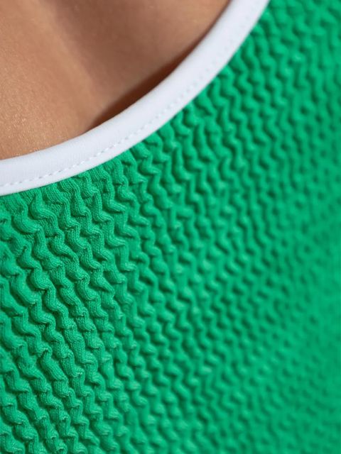 Hunza G HUNZA G FAYE SWIM M CRINKLE EMERALD - Green