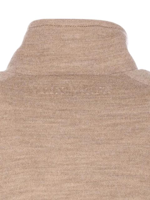 Max Mara zip-up sweatshirt - Neutrals