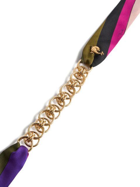 PUCCI Iride-print bandeau necklace - Purple