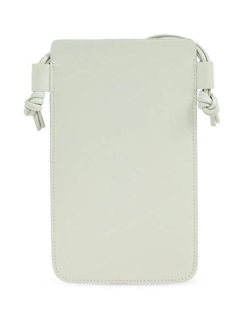 Jil Sander logo-stamp phone bag - Green - zdjęcie produktu nr 2