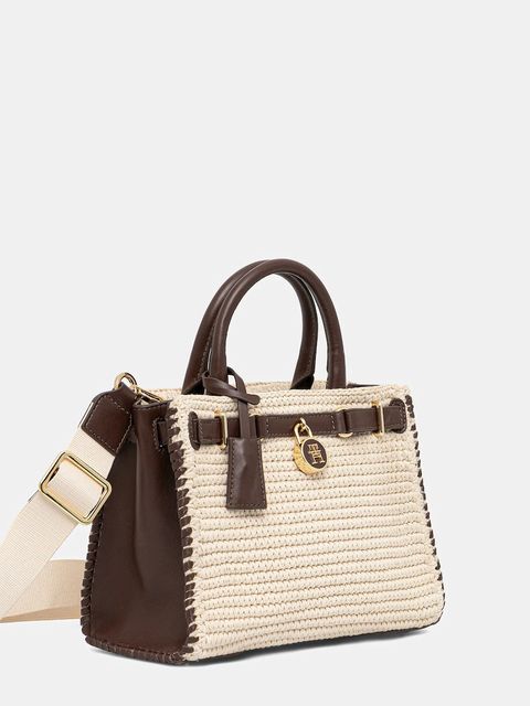 Tommy Hilfiger torebka kolor beżowy AW0AW17636 - zdjęcie produktu nr 2