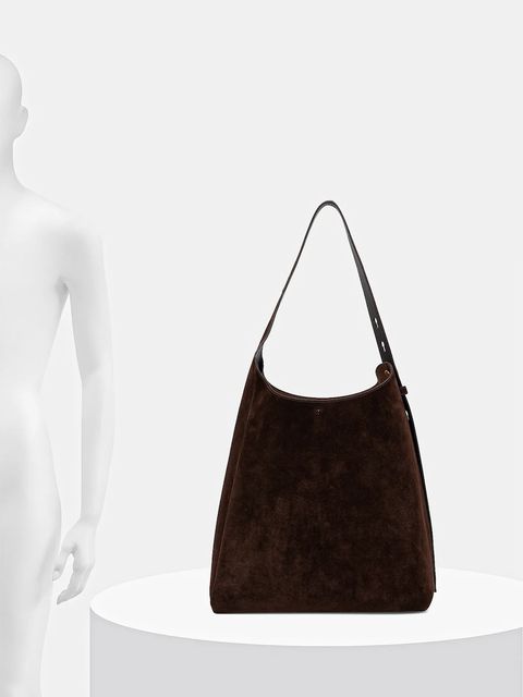 Tory Burch torebka zamszowa Romy