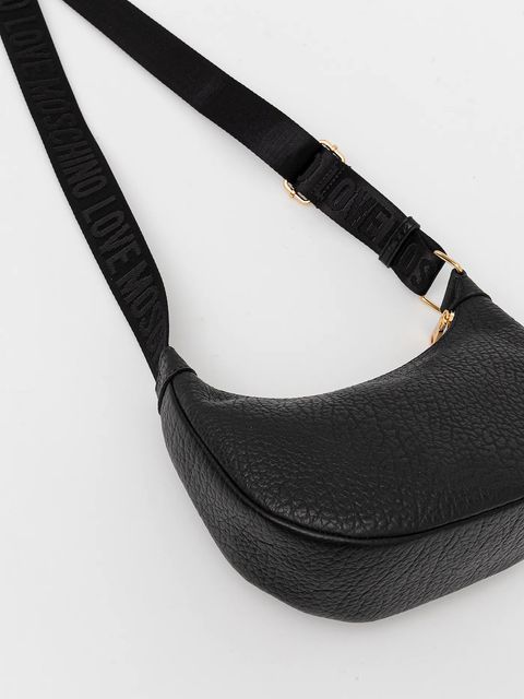 Love Moschino torebka kolor czarny JC4340PP0NK1400A