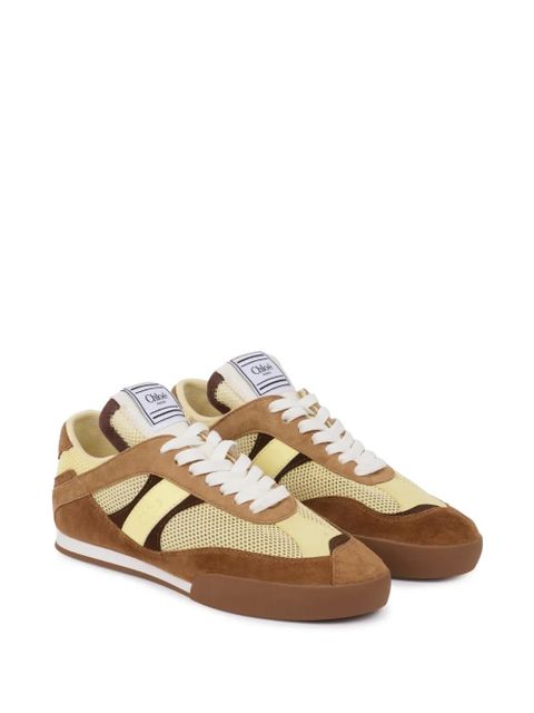 Chloé panelled sneakers - Brown - zdjęcie produktu nr 2