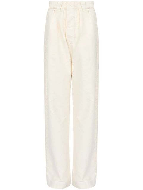 Maison Margiela wide-leg tailored trousers - Neutrals - zdjęcie produktu nr 1