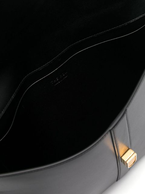 The Row leather clutch bag - Black