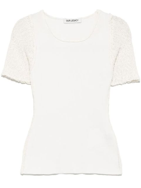 OUR LEGACY Inverse top - Neutrals - zdjęcie produktu nr 1