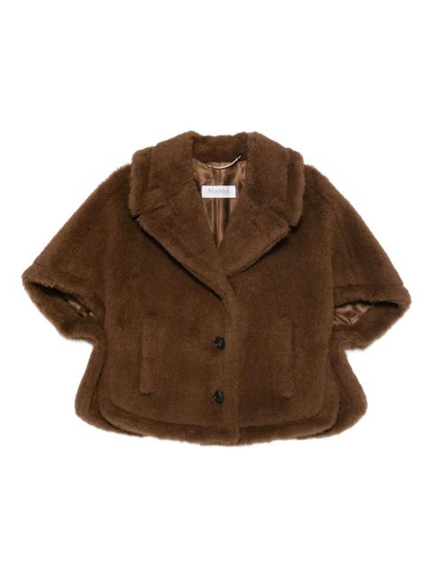 Max Mara button-up teddy-textured jacket - Brown - zdjęcie produktu nr 1