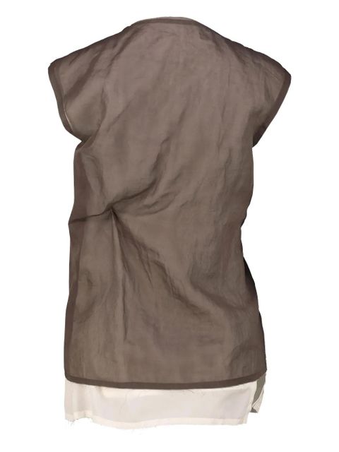 The Row Inawa layered top - Brown