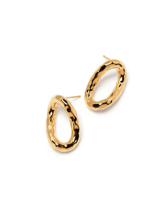 Jil Sander hoop earrings - Gold
