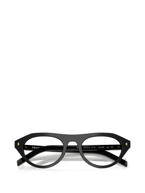 Prada Eyewear round-frames glasses - Black