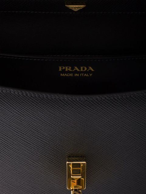 Prada leather shoulder bag - Black