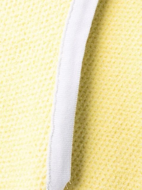 Jacquemus Sorbetto knitted mini dress - Yellow