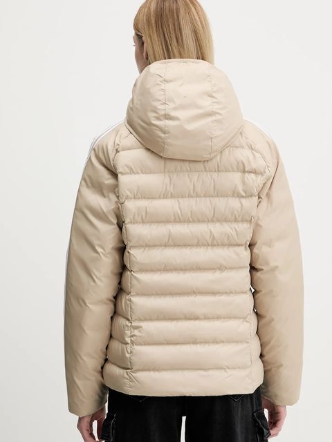 adidas Originals kurtka Slim Jacket kolor beżowy przejściowa JX2940