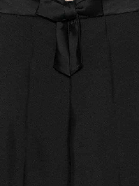 Valentino Garavani bow-detail tailored trousers - Black