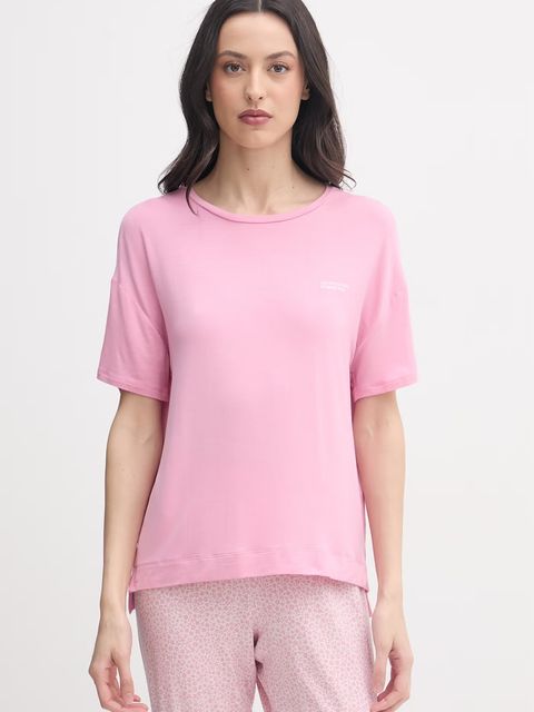 United Colors of Benetton T-shirt piżamowy damski z modalem - zdjęcie produktu nr 2