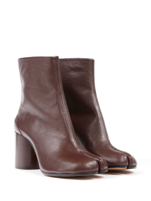 Maison Margiela Tabi 80mm leather ankle boots - Brown - zdjęcie produktu nr 2