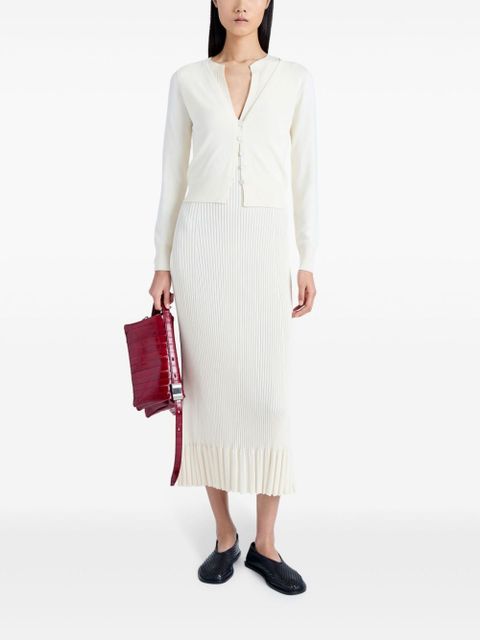 Proenza Schouler Addie cardigan - White - zdjęcie produktu nr 2