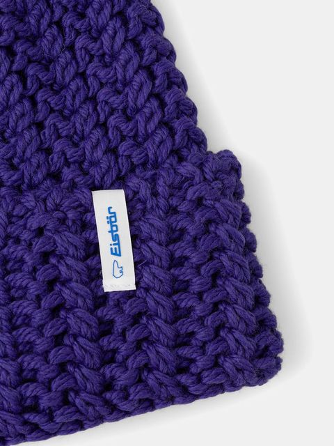 Eisbar czapka z dodatkiem wełny Selda MÜ kolor granatowy E31025 - zdjęcie produktu nr 2