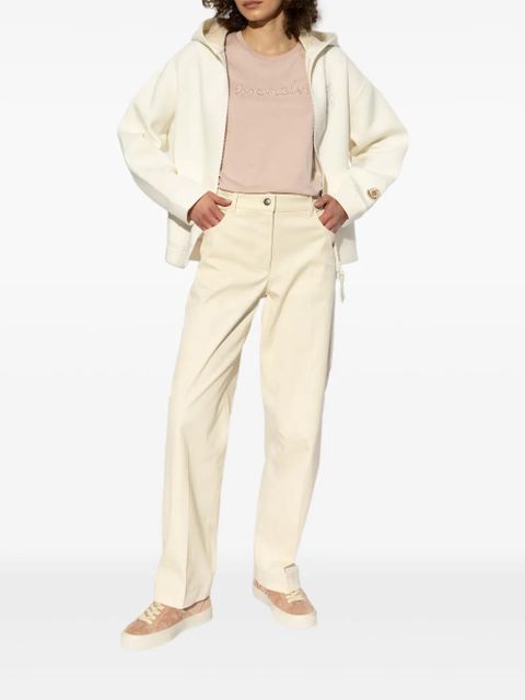 Moncler bead-logo T-shirt - Pink - zdjęcie produktu nr 2