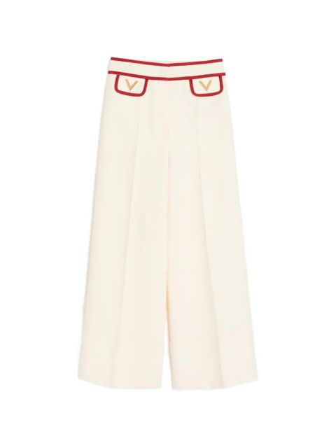 Valentino Garavani Crepe Couture trousers - Neutrals - zdjęcie produktu nr 1