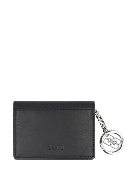 GANNI Bou card holder - Black