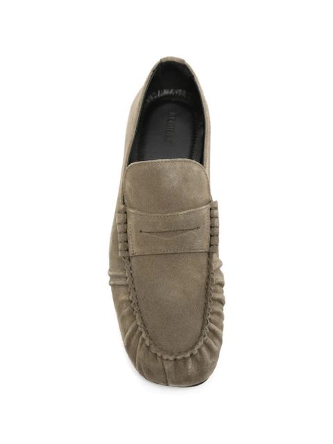 ALOHAS Aven suede loafers - Green