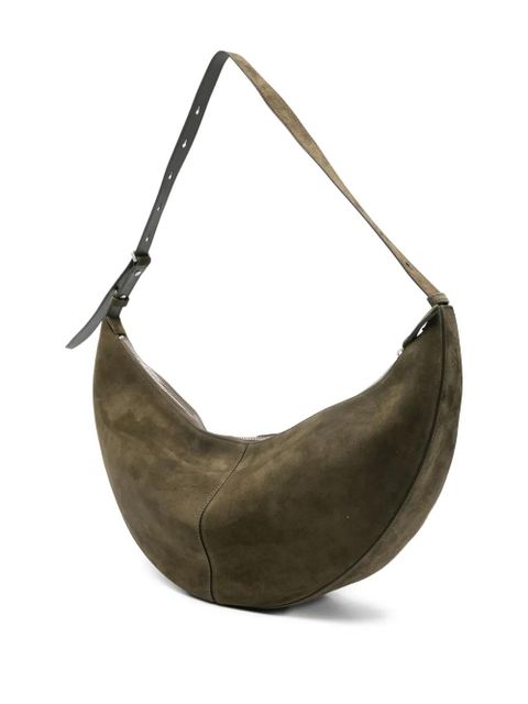 Proenza Schouler Slide suede shoulder bag - Green - zdjęcie produktu nr 2