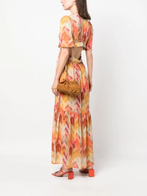 Ba&Sh June suede cross body bag - Brown - zdjęcie produktu nr 2