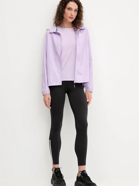 adidas Performance longsleeve do biegania Own The Run kolor fioletowy JW9670 - zdjęcie produktu nr 2