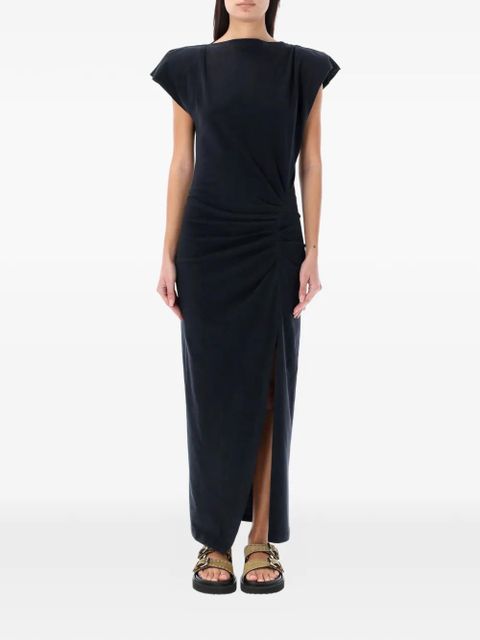 MARANT ÉTOILE Nadela draped maxi dress - Black - zdjęcie produktu nr 1
