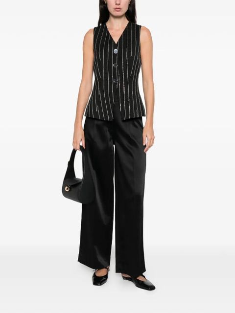 SANDRO striped waistcoat - Black - zdjęcie produktu nr 2