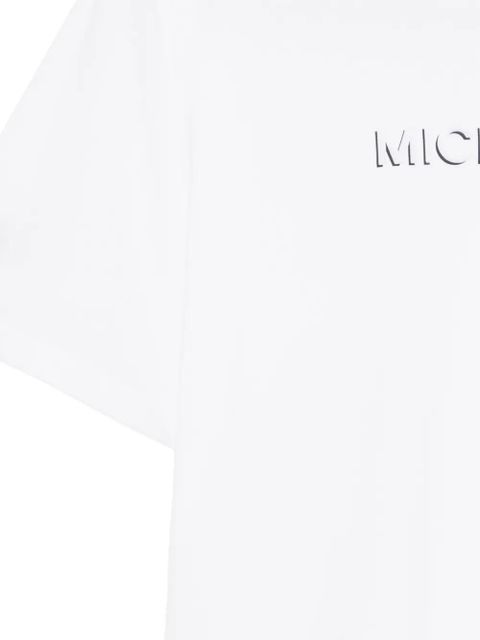 Michael Kors logo-embossed T-shirt - White